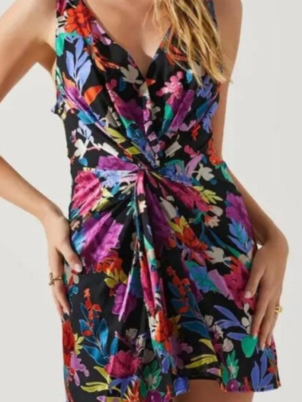 ASTR the Label Floral Mini Dress